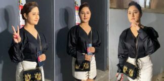Rashami Desai’s Recent Black & White Short Laced-Up Skirt Look Leaves Her In Discomfort, Netizens Troll Saying “Itna Uncomfortable Lagta Hai Toh Pehente Kyu Hai”