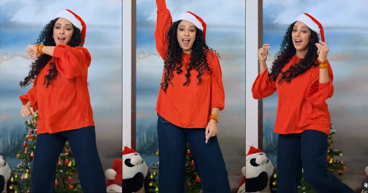 Rupali Ganguly spreads Xmas cheer with her dance moves