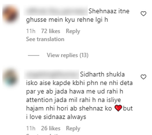 Shehnaaz Gill Dons A Blue Dress With Fringe Detailing, Netizens Troll Her By Comparing Her Look With Tejasswi Prakash