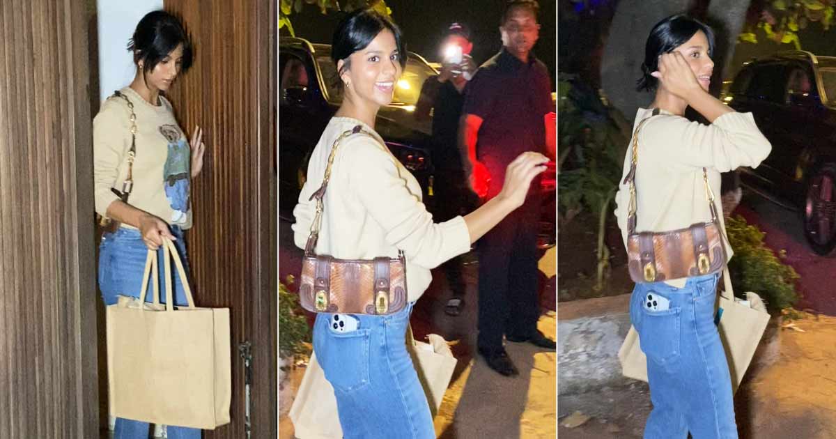 Suhana Khan Graciously Smiles For The Paparazzi As She Gets