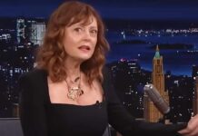 Susan Sarandon casually comes out as bisexual on late night chat show
