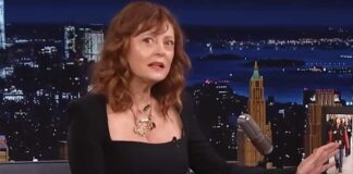 Susan Sarandon casually comes out as bisexual on late night chat show