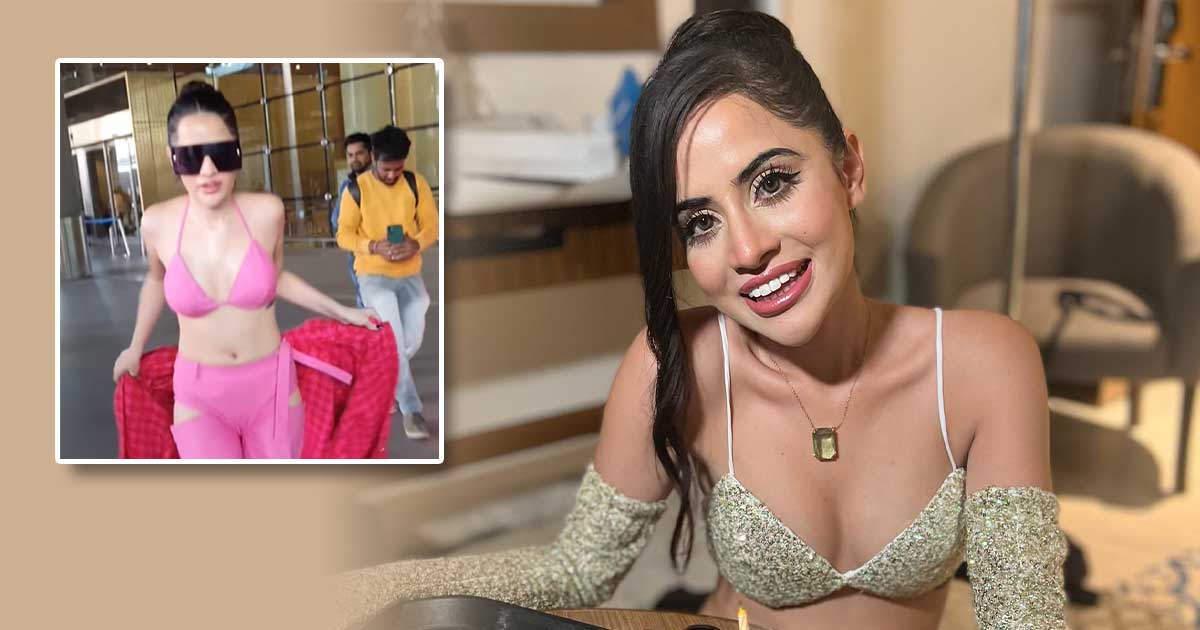 Uorfi Javed goes viral YET AGAIN as she wears croissants for a bra - Masala