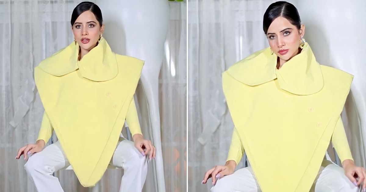 Uorfi Javed Sets Social Media Buzzing With Her ‘Samosa Outfit’