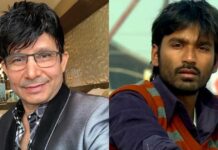 When KRK Passed A Derrogatory Remark Against Dhanush