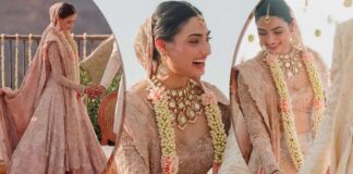 Athiya Shetty’s Minimalistic Pink Hued Handmade Anamika Khanna Lehenga Is For The Modern Brides-To-Be - See Pics Inside