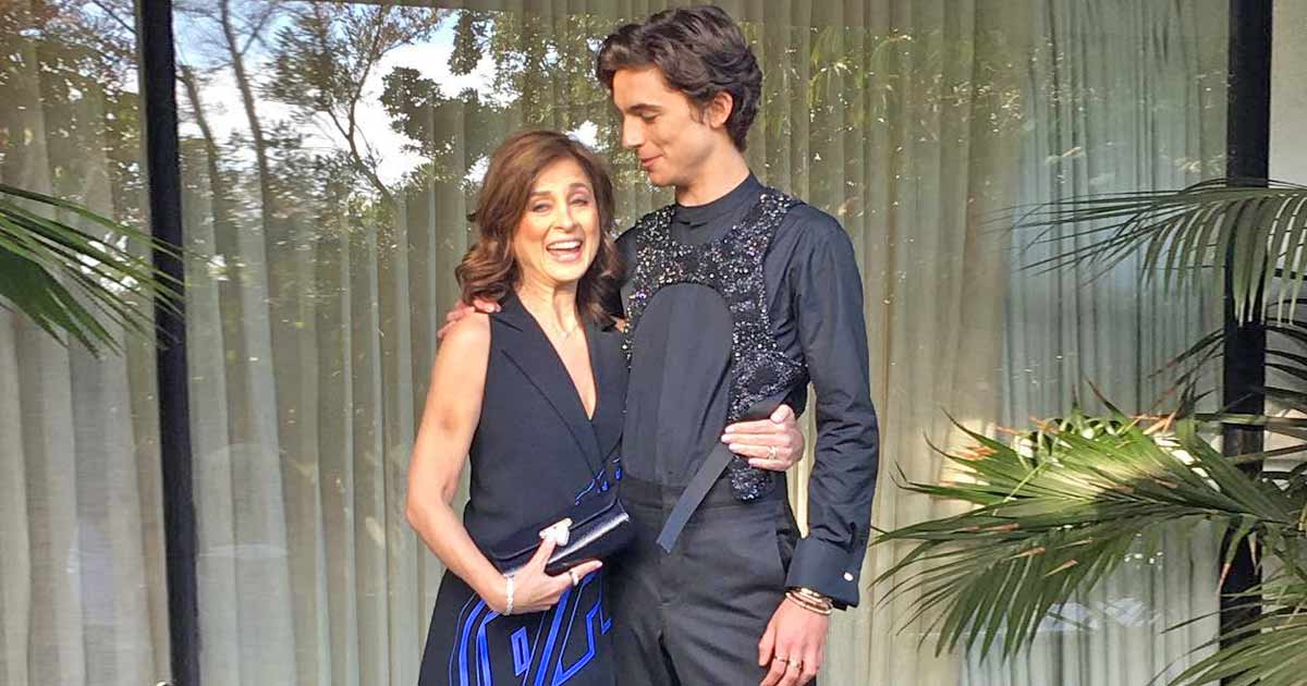 Did You Know Once Little Timothee Chalamet Looked His 'N*ked' Mom On A Balcony?