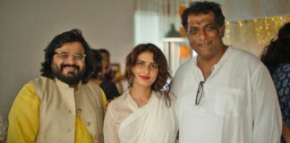 Fatima Sana Shaikh shares pics from Anurag Basu's Saraswati pooja celebration