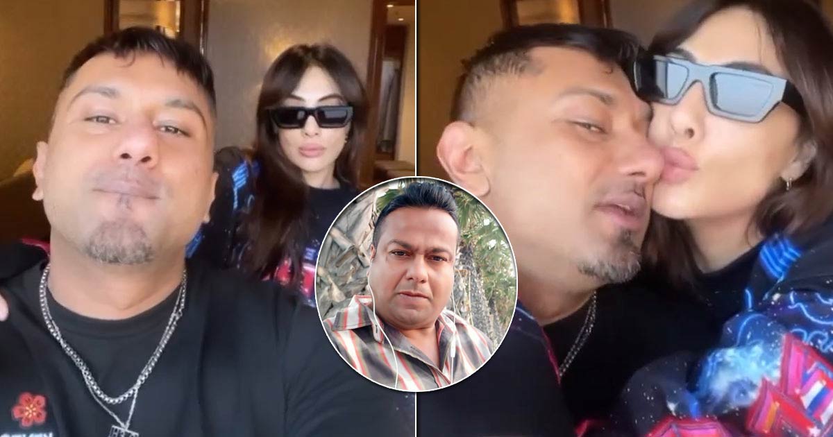 Yo Yo Honey Singh Gets Kissed By His 'Lover' Tina Thadani As He Sings "Meri Jaan Khaandi Meetha Paan", Netizens Compare Him To Deepak Kalal "Bro Is Drunk"