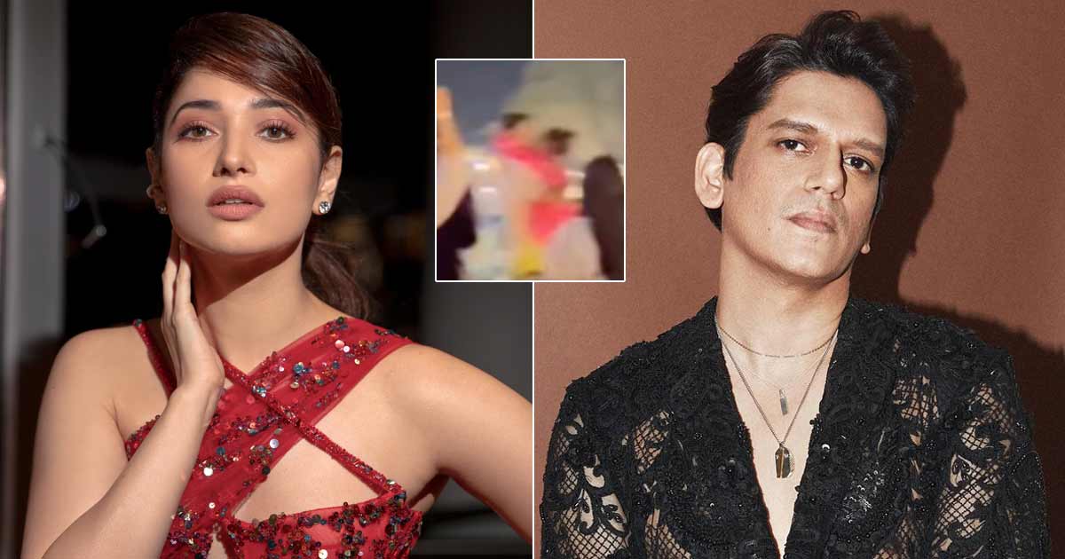 Tamannaah Bhatia Kisses Vijay Varma Making Their Relationship Official On  New Year's Eve At A Party In Goa? Viral Video Reports!