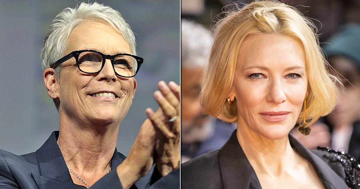 Jamie Lee Curtis Celebrated Her First Oscar Nod With Cate Blanchett & A  Cake!