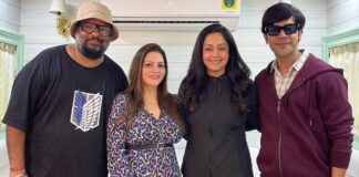 As she wraps up shoot for 'Sri', Jyothika says she's a huge fan of Rajkummar Rao