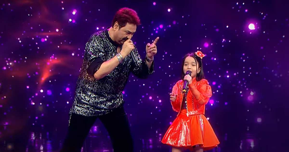 Kumar Sanu insists on performing with 'rockstar' contestant (Photo Credit –Still From Sa Re Ga Ma Li'l Champs)