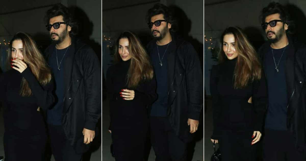 Lovebirds Malaika Arora & Arjun Kapoor Twin In Black As They Get Papped Together, Netizens Judge - Deets Inside