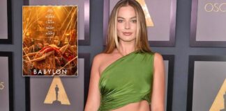 Margot Robbie risks wardrobe malfunction at 'Babylon' Sydney premiere