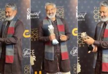 ‘Mera Bharat Mahan': S.S. Rajamouli at 28th Critics Choice Awards