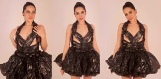 Netizens Troll Uorfi Javed For Creating Outfits From Dustbin Bags As They Mock Her by Saying "Arre Didi Toh Kachra Kapdo Me Daal De?"