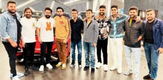 NTR Jr chills with Team India cricketers, wishes them good luck