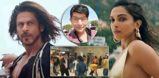Pathaan Controversy: Shah Rukh Khan, Deepika Padukon’s Cut-Out Brutally Destructed, KRK Reacts!