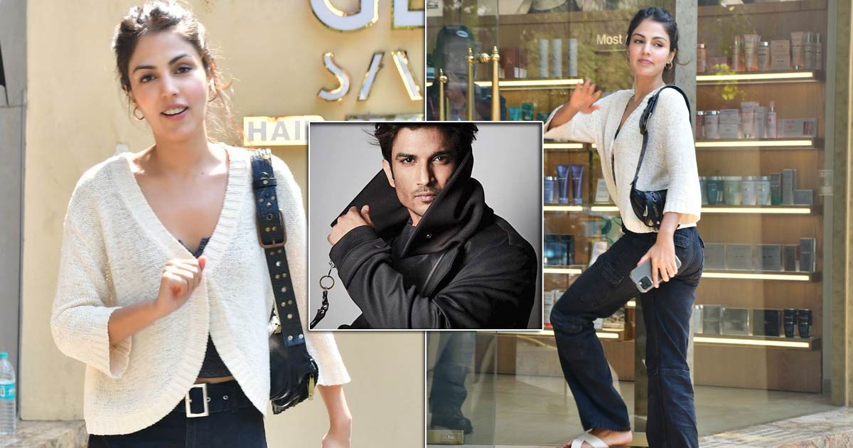 Rhea Chakraborty Stumbles Upon Walking & Gets Brutally Trolled By Netizens Remembering Sushant Singh Rajput - Watch