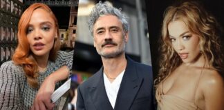 Rita Ora blames alcohol for group kiss with hubby Taika Waititi, Tessa Thompson
