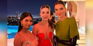 Suhana Khan, Shanaya Kapoor meet Kendall Jenner in Dubai