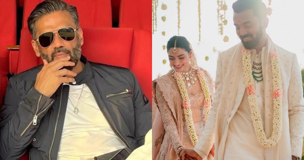 Suniel Shetty pens heartfelt note for Athiya Shetty, KL Rahul after their wedding