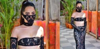 Uorfi Javed Gets Brutally Trolled For Wearing A Mask That Looked Like Women's Undergarment