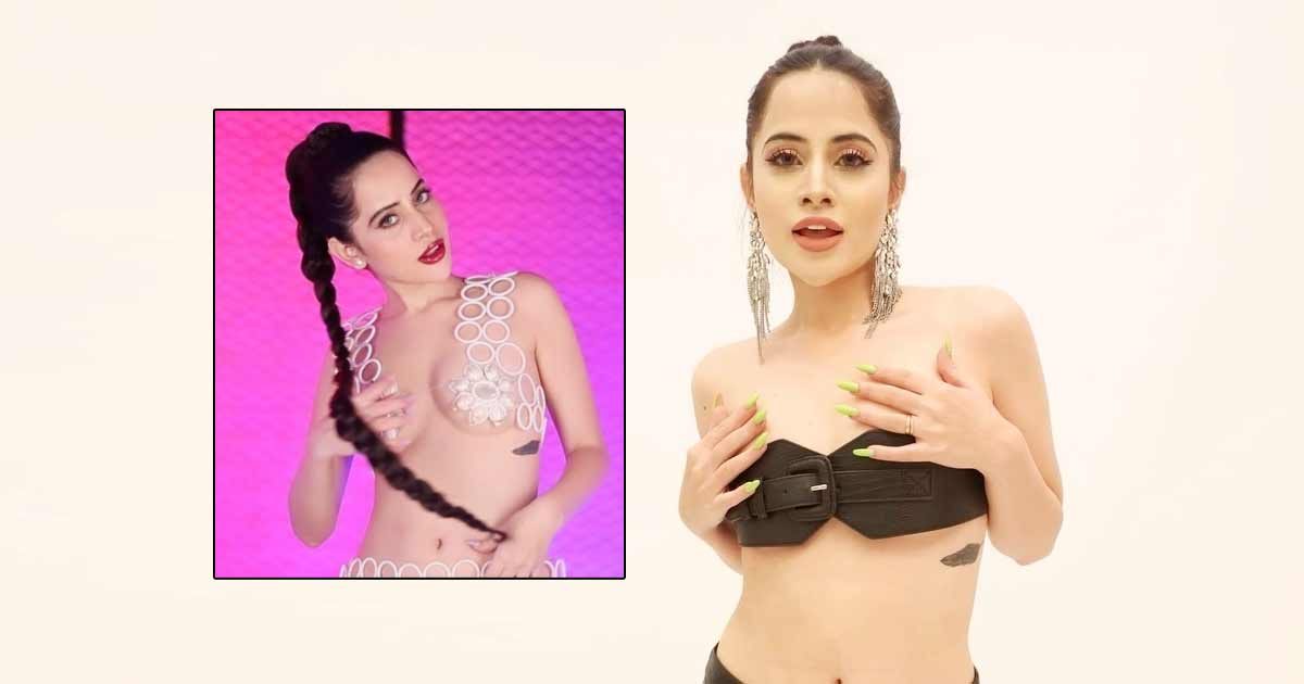 Uorfi Javed gets Trolled For Wearing Clothes Made Out Of White Rings