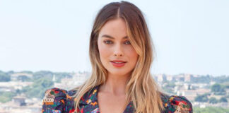 When Margot Robbie Had A Near N*p Slip While Looking Downright S*xy In A Daringly Low Neckline Silk Gown