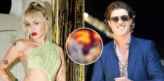 When Miley Cyrus Rubbed Her A** In A N*de Bikini On Robin Thicke During A Live Performance - Watch