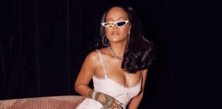 When Rihanna Donned A Bronze Bikini While Enjoying A Puff Looking Like S*xy Siren In The Middle Of The Ocean Waiting To Kill You With Her Hotness
