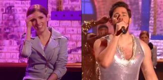 When The Office's 'Jim' John Krasinski Donned A S*xy Silver Shimmery Dress With Frills & Danced In It Opposite Anna Kendrick