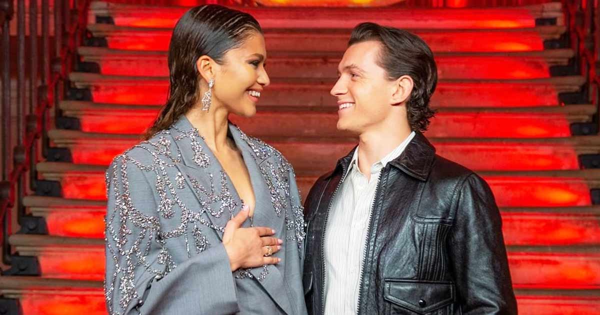 When Tom Holland Became The 'Real Life' Spider-Man For Zendaya Saving Her From A N*p-Slip Wardrobe Malfunction As She Donned A Shimmery N*de Dress - See Video