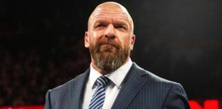 WWE: Triple H SpittinG Water Entrance