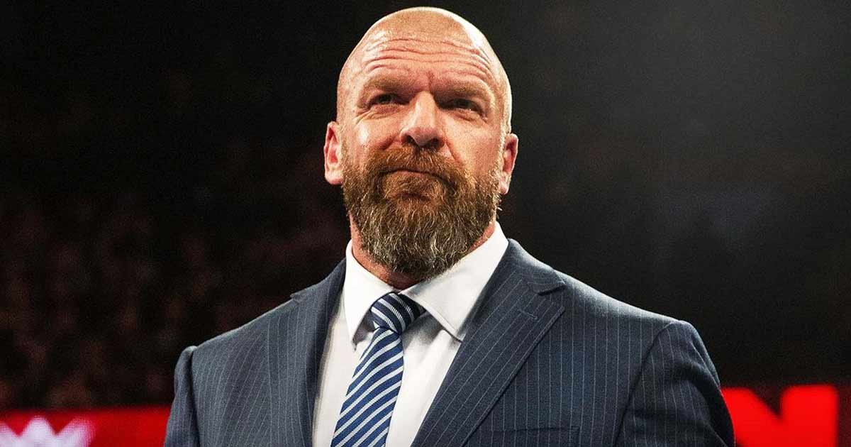 WWE: Triple H SpittinG Water Entrance