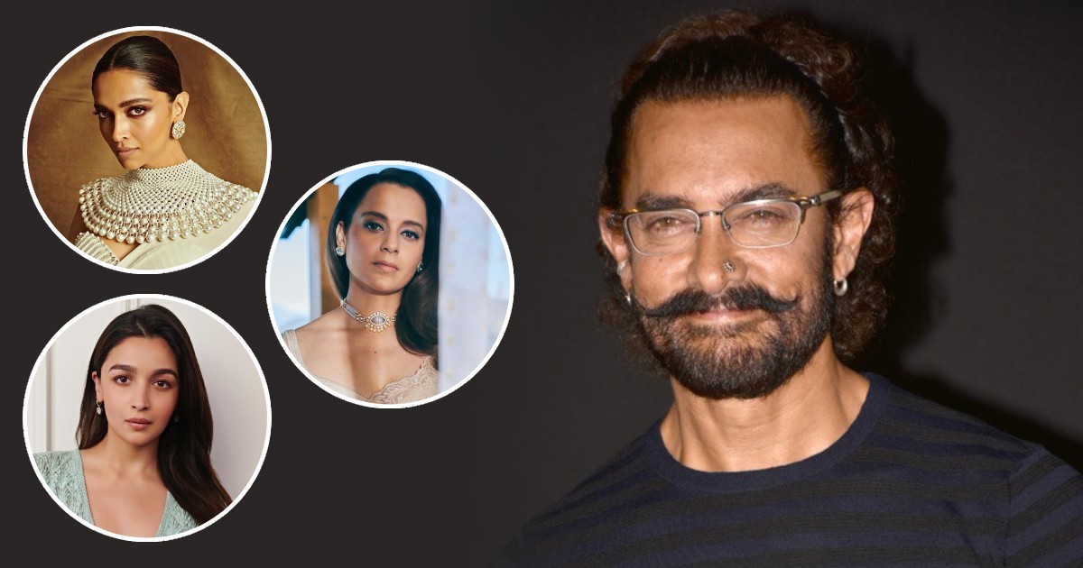 Kangana Ranaut Attacks Aamir Khan For Not Taking Her Name In An Event & Called Him 'Bechara': "Ha Ha He Tried Best..."