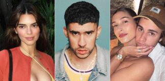 After Allegedly Playing 'Tonsil Hockey' With One Another, Kendall Jenner-Bad Bunny Goes On A Double Date With Hailey & Justin Bieber