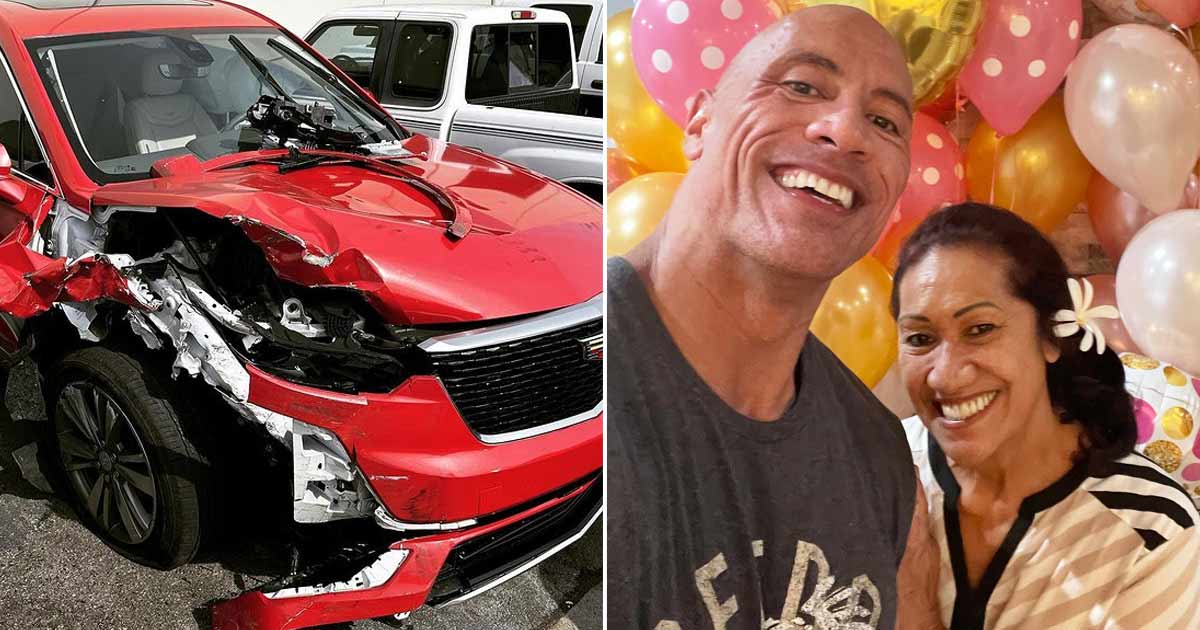 After cancer & suicide attempt, Dwayne Johnson's septuagenarian mom survives car crash