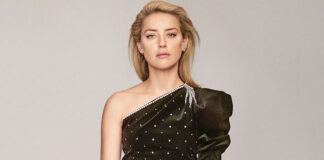 Amber Heard Once Stomped On Our Hearts With Her Charm As She Looked Scintillating In A Tangerine Slip Dress