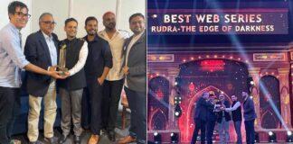 Applause Entertainment’s Rudra: The Edge of Darkness wins the Dadasaheb Phalke Award for ‘Best Series’!