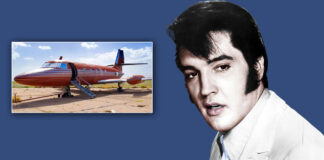 Elvis Presley's private jet auctioned for $260K after 4 decades in desert