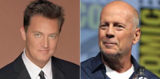 Friends' Chandler Actor Matthew Perry Won The Bet From Bruce Willis
