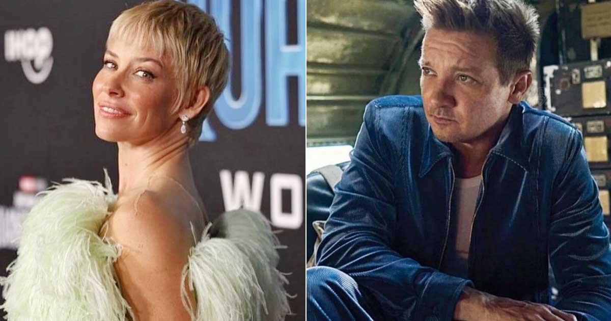 Jeremy Renner moving around in wheelchair, laughing with pals: Evangeline Lilly
