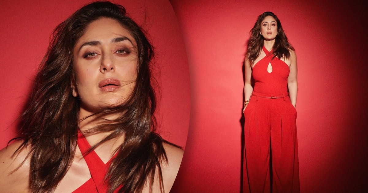 1200px x 630px - Kareena Kapoor Khan Looks Like A 'Laal Mirchi' In A Red Outfit With A S*xy  Stare In This 'Spice Up Things With Your Partner' Look!