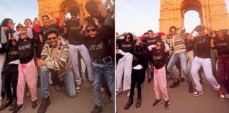 Kartik Aaryan launches Shehzada title track in style at iconic India Gate