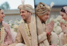 Kiara Advani & Sidharth Malhotra Became A Manish Malhotra Bride & Groom!