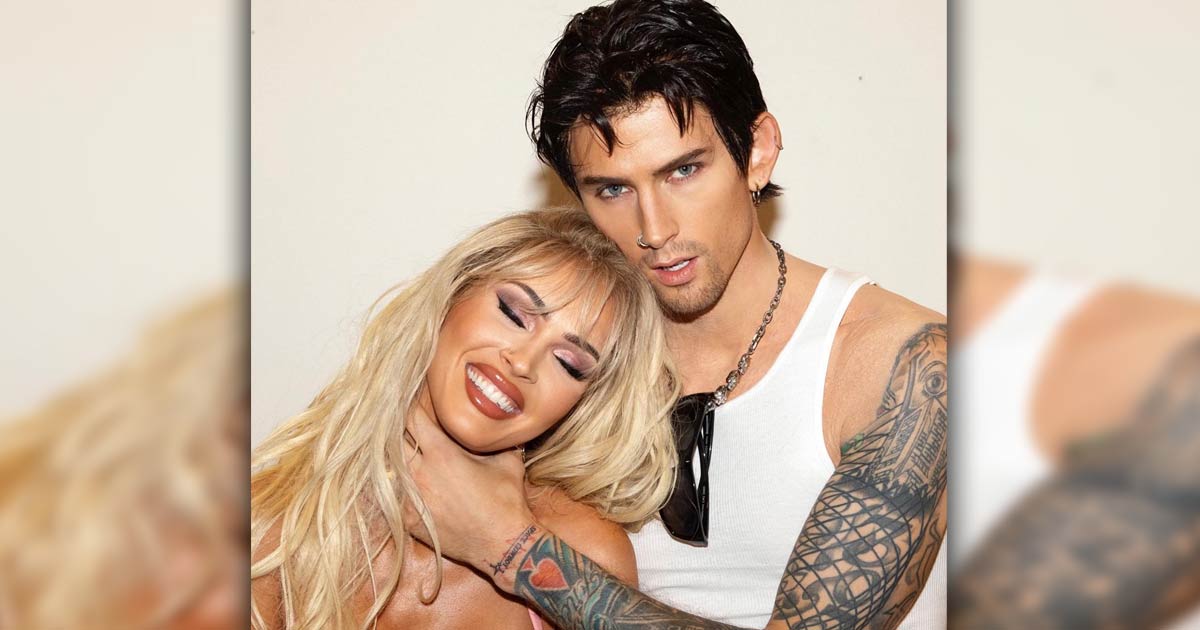 Megan Fox Looks S*xy In A Busty Corset Dress Flaunting Her Cleav*ge With Beau Machine Gun Kelly But Gets Trolled In Return - Deets Inside