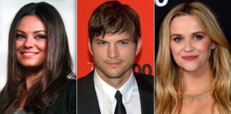 Mila Kunis takes a dig at hubby Ashton over awkward pics with Reese Witherspoon