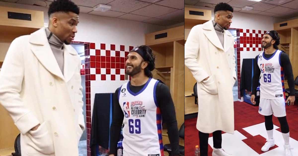 Ranveer Singh is NBA India Brand Amabassador